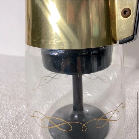 Vintage 1960’s Corning Glass Heat Resistant Glass 6 Cup Percolator - Picture 6 of 16